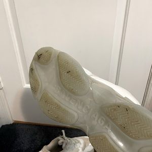 Balenciaga Triples S White Size 10